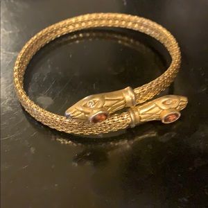 Stella and dot mesh snake braclet